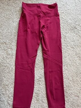 lululemon athletica Wunder Train Deep Berry High-Rise Leggings